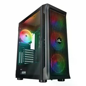 Rampage Prolix ARGB Fanlı 650 W Siyah ATX Gaming Bilgisayar Kasası