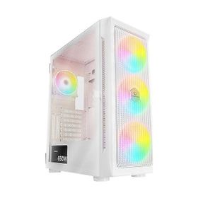 Rampage Prolix ARGB Fanlı 650 W Siyah ATX Gaming Bilgisayar Kasası