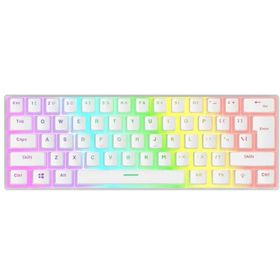 Rampage Radiant RGB Puding Tuş Mekanik Red Switch Mekanik Klavye