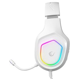Rampage RM-K90 Vector Beyaz Type-c Ledli Oyuncu Kulaklık