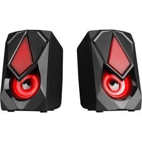 Rampage RMS-G19 2.0 5 Watt LED Işıklı Siyah Multimedia Spea
