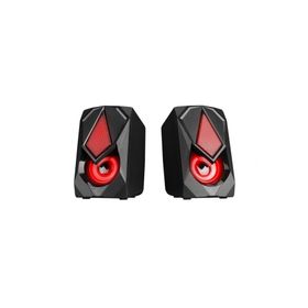 Rampage RMS-G19 2.0 5 Watt LED Işıklı Siyah Multimedia Spea
