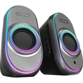 Rampage RMS-X3 2.0 6 W Siyah Multimedia RGB Işıklı Gaming USB Bluetooth Speaker