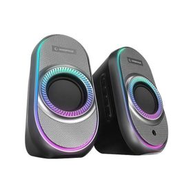 Rampage RMS-X3 2.0 6 W Siyah Multimedia RGB Işıklı Gaming USB Bluetooth Speaker