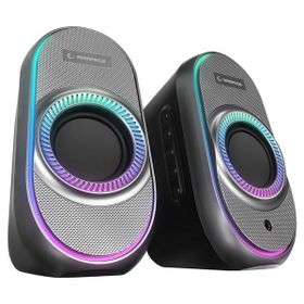 Rampage RMS-X3 2.0 6 W Siyah Multimedia RGB Işıklı Gaming USB Bluetooth Speaker