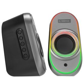 Rampage RMS-X3 2X3W Siyah RGB Işıklı Gaming Bluetooth Hoparlör