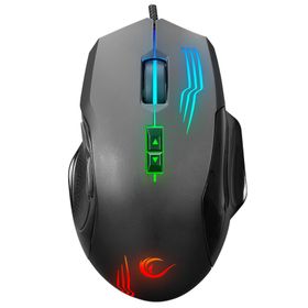 Rampage SMX-G38 Claw Usb 8 Makro Tuşlu 72000Dpi Rgb Ledli Siyah Oyuncu Mouse