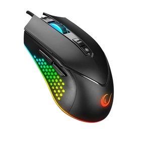 Rampage SMX-R43 X-Grind 6400Dpi Rgb Led Efektli Oyuncu Siyah Mouse