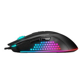 Rampage SMX-R43 X-Grind 6400Dpi Rgb Led Efektli Oyuncu Siyah Mouse