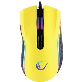 Rampage SMX-R44 Makrolu Sarı 6400dpi RGB Ledli Gaming Oyuncu Mouse