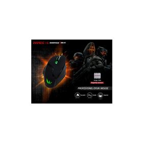 Rampage SMX-R77 X-Titan Siyah Usb Makrolu Oyuncu Mouse