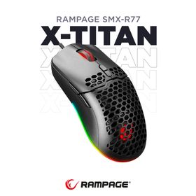 Rampage SMX-R77 X-Titan Siyah Usb Makrolu Oyuncu Mouse