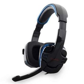 Rampage SN-R9M Siyah Mavi Mikrofonlu Oyuncu Kulaklığı