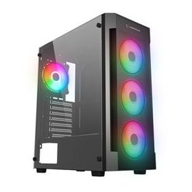 Rampage Vıgılant Mesh 650W 80+ Bronze Rgb Fan Atx Siyah Mıd Tower Oyuncu Bilgisayar Kasası