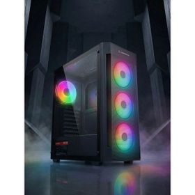 Rampage Vıgılant Mesh 650W 80+ Bronze Rgb Fan Atx Siyah Mıd Tower Oyuncu Bilgisayar Kasası