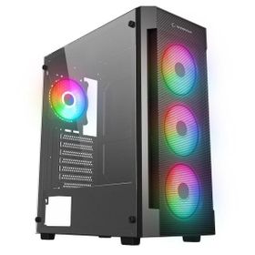 Rampage Vıgılant Mesh 650W 80+ Bronze Rgb Fan Atx Siyah Mıd Tower Oyuncu Bilgisayar Kasası