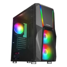 Rampage X-FORCE 600W 80+ Bronze 3 Adet Rgb Fanlı Tempered Camlı Oyuncu Kasası