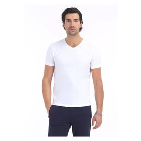 Ramsey 158659 Beyaz Erkek T-shirt