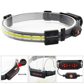 Ranchi RC-33 Şerit Cob Led Şarjlı Kafa Feneri