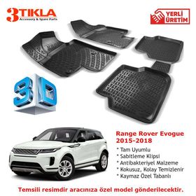 Range Rover Evogue 2015-2018 Seti 3D Havuzlu Paspas