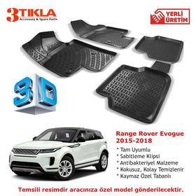 Range Rover Evogue 2015-2018 Seti 3D Havuzlu Paspas