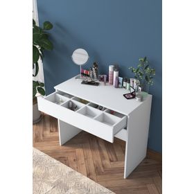 Rani Mobilya BJ104 Beyaz Makyaj Masası