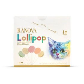 Ranova 1.4 gr 15 Adet Kediler için Karışık Lezzetli Lolipop