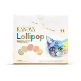 Ranova 1.4 gr 15 Adet Kediler için Karışık Lezzetli Lolipop