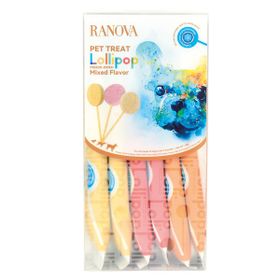 Ranova 8 gr 6 Adet Köpekler için Karışık Lezzetli Lolipop