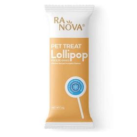 Ranova Kabak Aromalı Dondurularak Kurutulmuş 1.4 gr Kedi Ödülü Lolipop