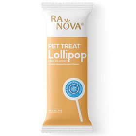 Ranova Kabak Aromalı Dondurularak Kurutulmuş 1.4 gr Kedi Ödülü Lolipop