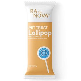 Ranova Kabak Aromalı Dondurularak Kurutulmuş 1.4 gr Kedi Ödülü Lolipop