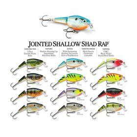 Rapala Cw 50 mm Jointed Shallow Shad Rap Sahte Balığı