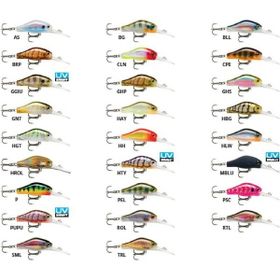 Rapala GGIU 40 mm Shadow Rap Fat Jack Sahte Balığı