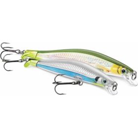 Rapala RPS09MBS: Ripstop 9 Moss Jerkbait, Yosun Back Shiner, Tek Beden