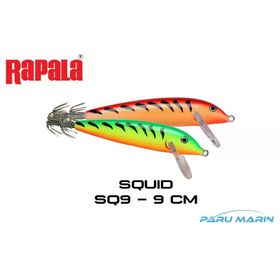 Rapala Squid SQ9 9 cm Sahte Kalamar Zokası