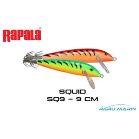 Rapala Squid SQ9 9 cm Sahte Kalamar Zokası