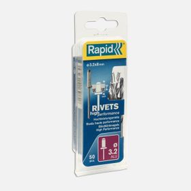 Rapid Perçin 3,2x8 mm Alu 50 Adet Matkap Ucu