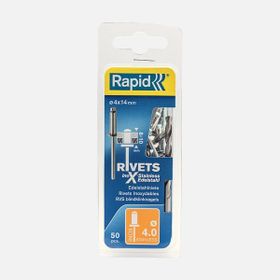 Rapid Perçin 4 x 14 mm Paslanmaz 50 Adet Matkap Ucu