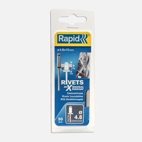 Rapid Perçin 4,8 x 10 mm Paslanmaz 50 Adet Matkap Ucu