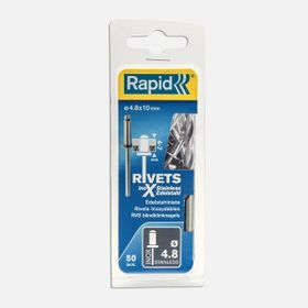 Rapid Perçin 4,8 x 10 mm Paslanmaz 50 Adet Matkap Ucu