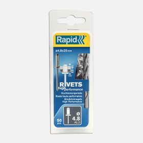 Rapid Perçin 4,8 x 25 mm Alu 50 Adet Matkap Ucu