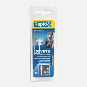 Rapid Perçin 4,8 x 25 mm Alu 50 Adet Matkap Ucu