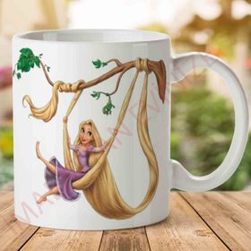 Rapunzel Baskılı Kupa
