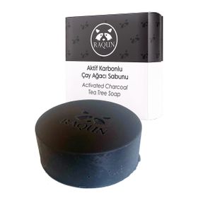 Raqun 110 gr Aktif Karbonlu Çay Ağacı Sabunu