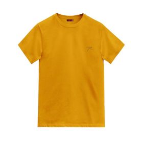 Raru AGNITIO Erkek Pamuklu Hardal Günlük T-shirt