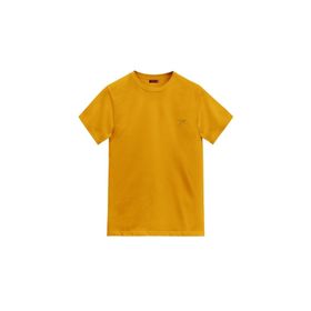 Raru AGNITIO Erkek Pamuklu Hardal Günlük T-shirt