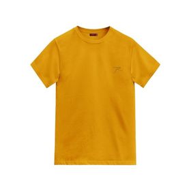 Raru AGNITIO Erkek Pamuklu Hardal Günlük T-shirt
