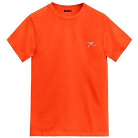Raru AGNITIO Erkek Pamuklu Oranj Günlük T-shirt