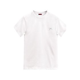 Raru AGNITIO Pamuklu Beyaz Günlük Erkek T-shirt